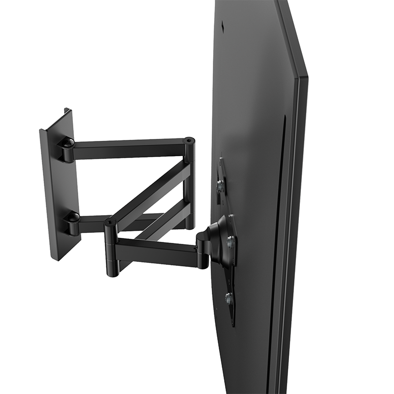XTRARM Axis XL 70 cm Noir - Meuble TV pivotant et inclinable