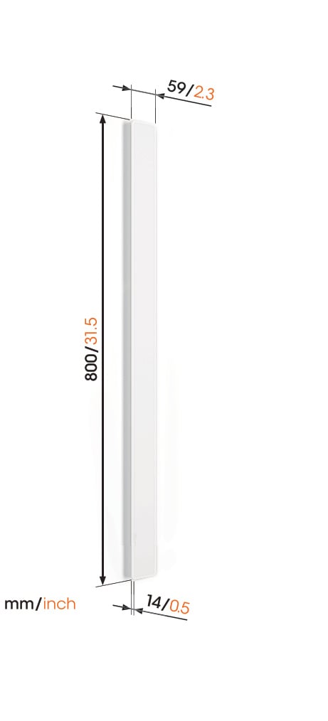 Vogel's COUVERCLE DE CÂBLE BLANC