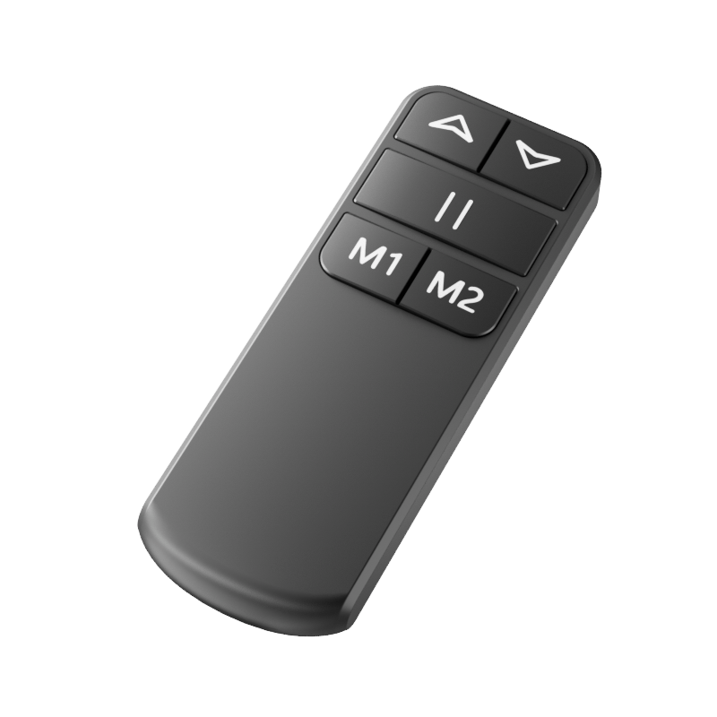 XTRARM Duolite noir/noyer Mobile – Meuble TV électrique sur pied