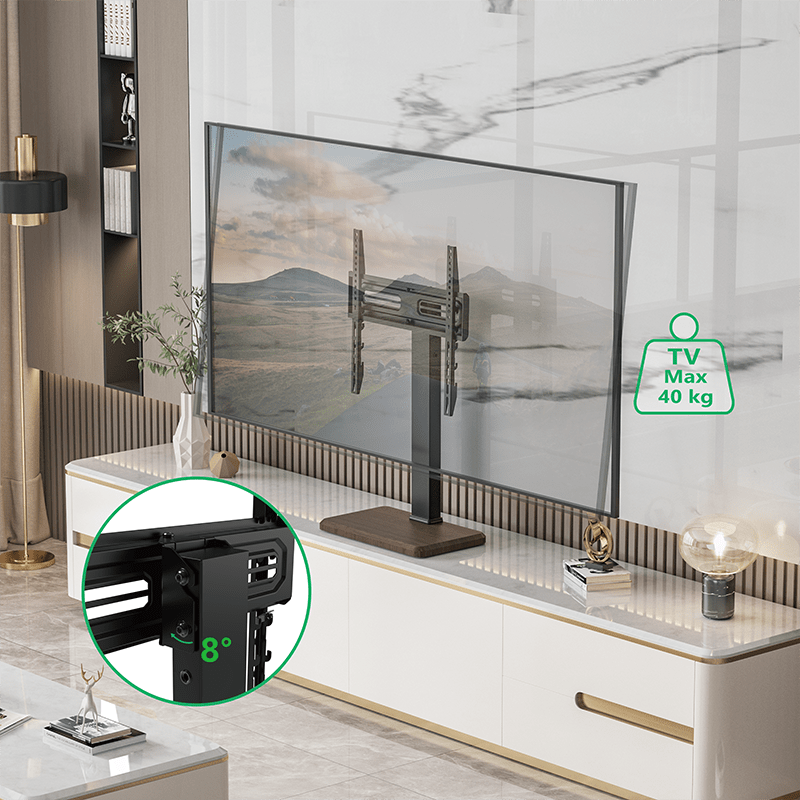 XTRARM TS1030 - Soporte TV Negro de mesa