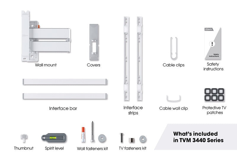 Vogel's TVM 3445 FULL MOTION+ M SUPPORT MURAL