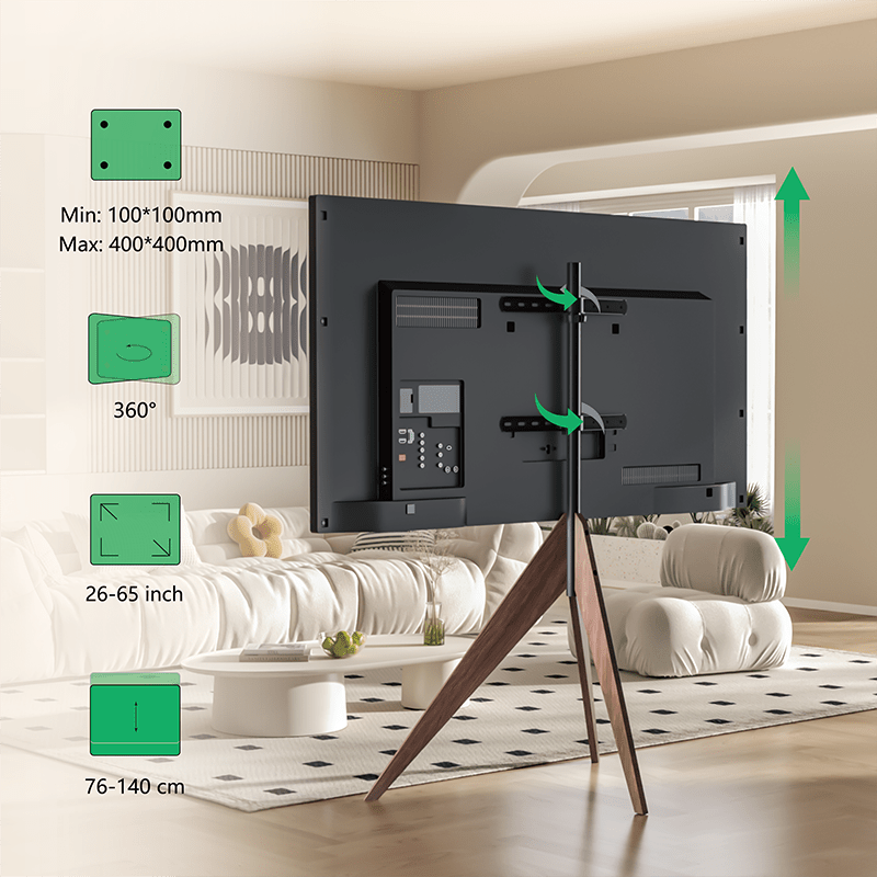 XTRARM Trépied XTRARM Argo - Support au sol Noyer