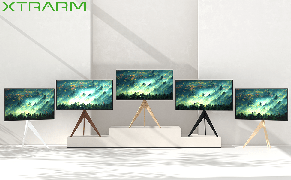 XTRARM Trépied XTRARM Argo - Support au sol Noyer