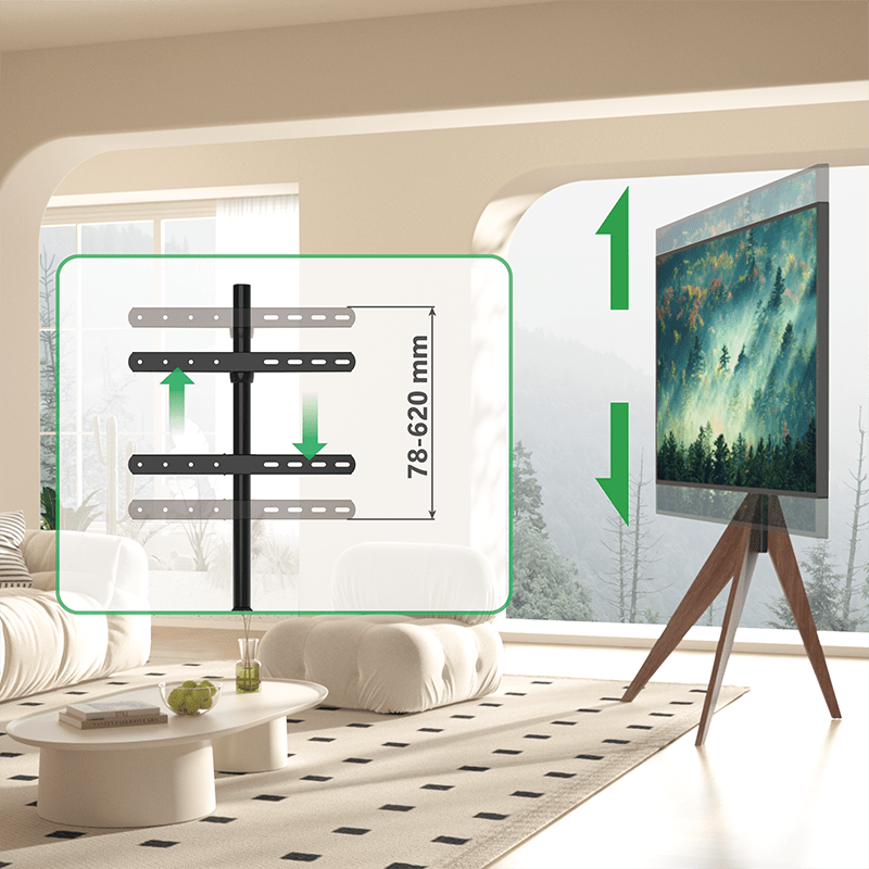 XTRARM Trépied XTRARM Argo - Support au sol Noyer