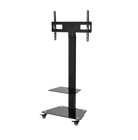 DQ Wall-Support Adrian 1 Mobil Soporte - Soporte Tv de suelo Nero