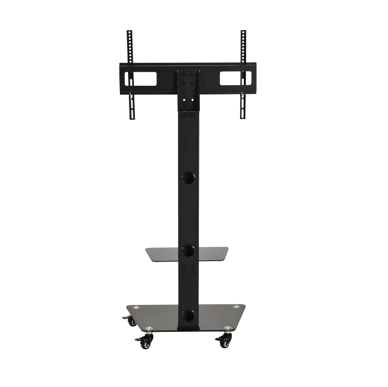 DQ Wall-Support Adrian 1 Mobil Soporte - Soporte Tv de suelo Nero