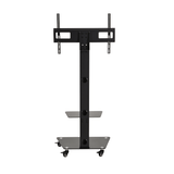 DQ Wall-Support Adrian 1 Mobil Soporte - Soporte Tv de suelo Nero