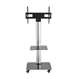 DQ Wall-Support Adrian 2 Móvil - Soporte TV de suelo Gris