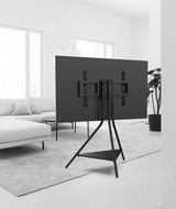 XTRARM Ahton Trípod - Soporte TV de suelo Negro