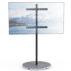 XTRARM Arius Impresión - Soporte TV de suelo Madera Gris