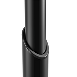 XTRARM Arius Meuble TV sur Pied Ovale Noir