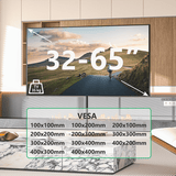 XTRARM Arius - Soporte TV de suelo Madera Maciza