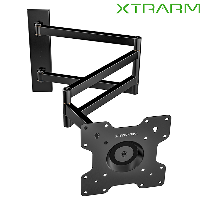 XTRARM Axis XL 108,5 cm Negro - Soporte de TV giratorio e inclinable