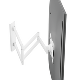 XTRARM Axis XL 70 cm Blanco - Soporte de TV giratorio e inclinable