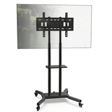 DQ Wall-Support Cato negro Móvil – Soporte Tv de pie