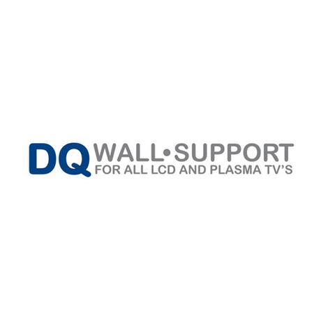 DQ Wall-Support Ceiling Lock M - Soporte TV de techo Negro