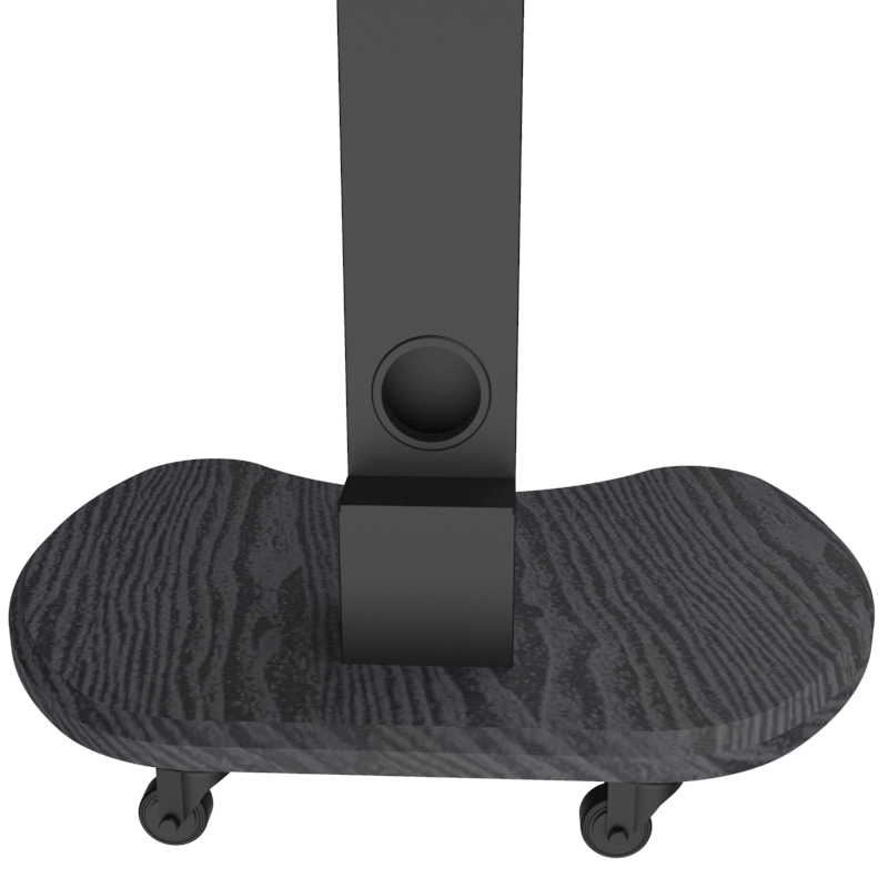 XTRARM Cosmo Negro Móvil – Soporte Tv de pie