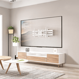 XTRARM Cratos 100 cm doble Rotate VESA 600 - Soporte TV de pared Blanco