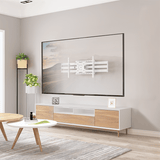 XTRARM Cratos 120 cm doble Rotate VESA 600 - Soporte TV de pared Blanco