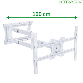 XTRARM Crius 100 cm Rotate VESA 600 - Soporte TV de pared Blanco