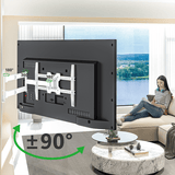 XTRARM Crius 100 cm Rotate VESA 600 - Soporte TV de pared Blanco