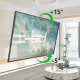 XTRARM Crius 100 cm Rotate VESA 600 - Soporte TV de pared Blanco