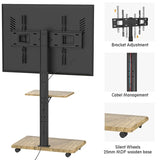 XTRARM Delphos Cereza Móvil – Soporte Tv de pie
