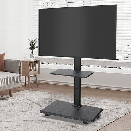 XTRARM Delphos Negro Móvil – Soporte Tv de pie