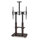 XTRARM Duolite negro/nogal – Soporte Tv de pie Manual