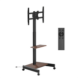 XTRARM Elevate Nogal - Soporte de suelo eléctrico