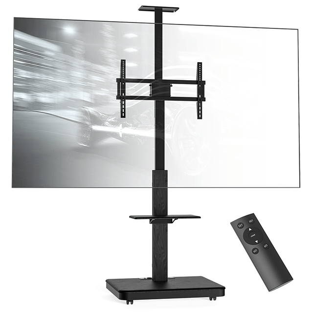 XTRARM Elite negro Móvil – Soporte Tv de pie eléctrico