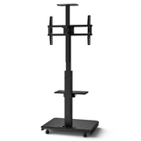 XTRARM Elite negro Móvil – Soporte Tv de pie eléctrico