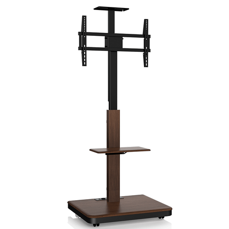 XTRARM Elite negro/nogal Móvil – Soporte Tv de pie eléctrico