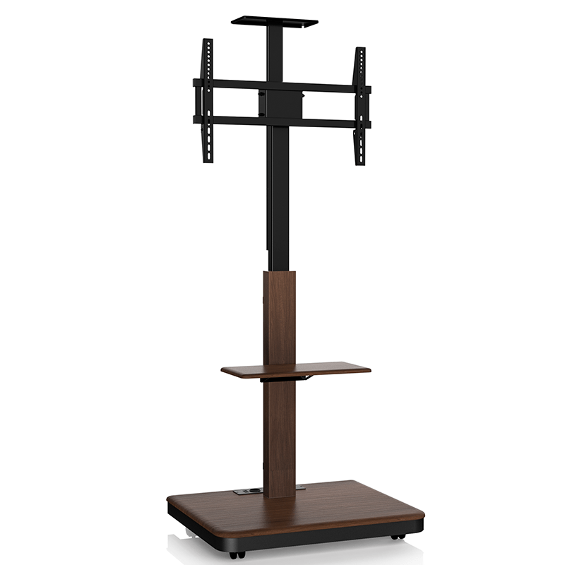 XTRARM Elite negro/nogal – Soporte Tv de pie Manual