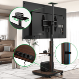 XTRARM Elite negro/nogal – Soporte Tv de pie Manual