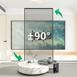 XTRARM Ferrom 120 cm Rotate - Soporte TV de pared Negro