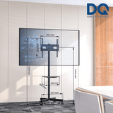 DQ Wall-Support Nyna Móvil Negro – Soporte Tv de suelo