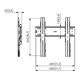 Vogel's Professional PFW 6410 inclinable - Soporte TV de pared Negro