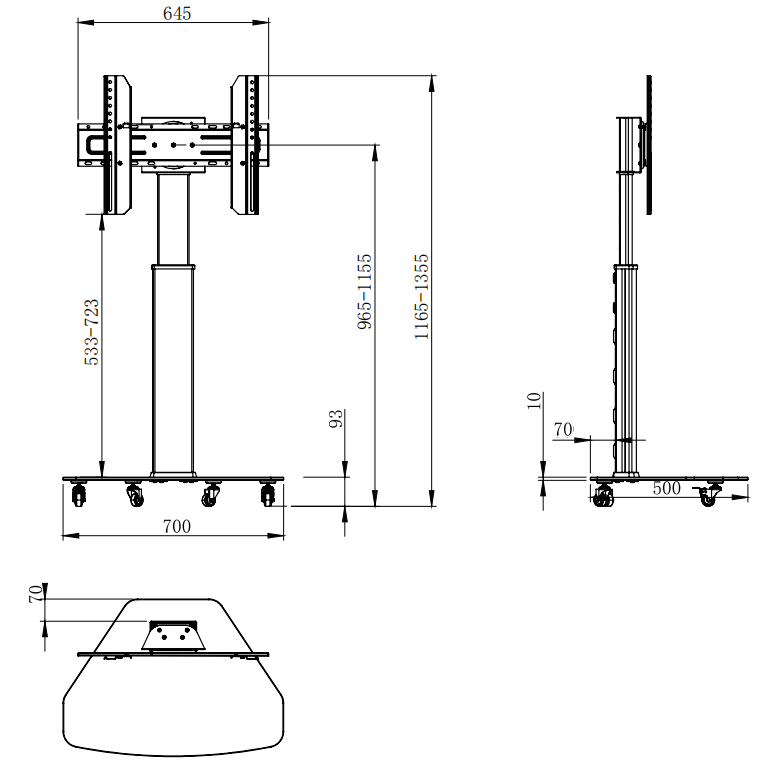 XTRARM TV Aluminio Proton 100: Alta definición para tu entretenimiento