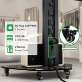 XTRARM Proton 100 Pie-TV Negro: Elegancia y Funcionalidad en un Soporte Versátil