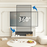 DQ Wall-Support Rotate XL 70 cm Soporte de TV Giratorio - Soporte TV de pared Negro