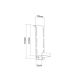 XTRARM Soporte para decodificador de la serie FS