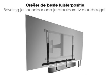 Vogel's Sound 3550 - Soporte barra de sonido de TV