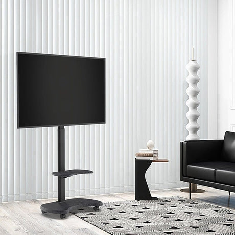 XTRARM Stellar negro/negro Móvil – Soporte Tv de pie