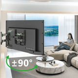 XTRARM Tantal 80 cm Flex - Soporte TV de pared Negro