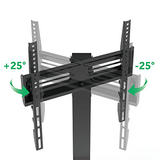 XTRARM TS1020 - Soporte TV negro de mesa