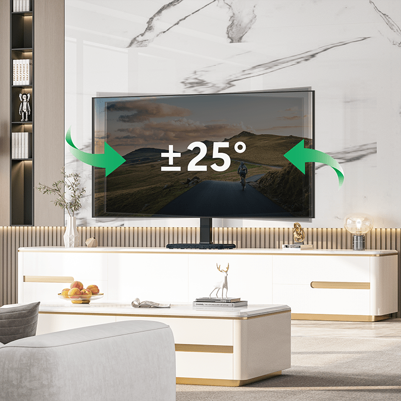XTRARM TS1020 - Soporte TV negro de mesa