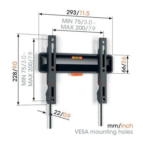 Vogel's TVM 3205 PETIT SUPPORT MURAL FIXE