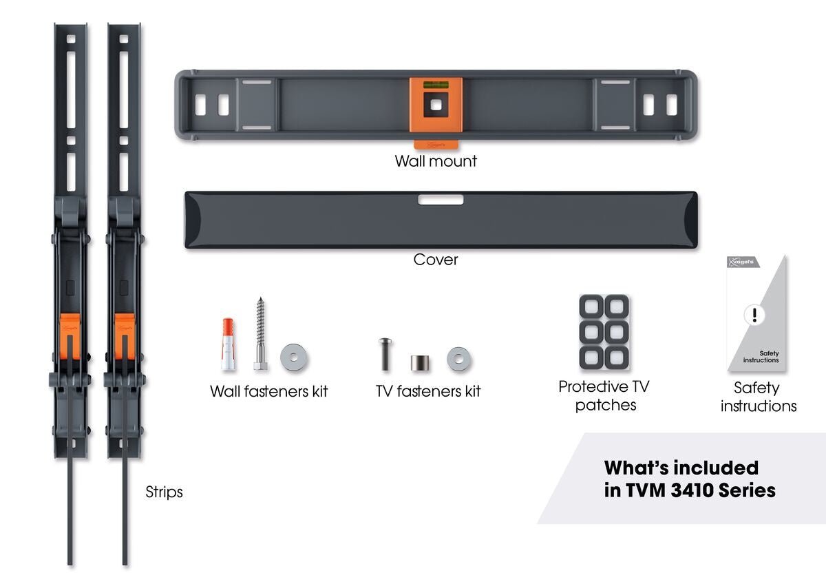 Vogel's TVM 3415 SUPPORT MURAL INCLINABLE MOYEN