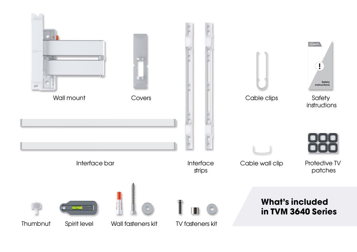 Vogel's TVM 3645 FULL MOTION+ L SUPPORT MURAL